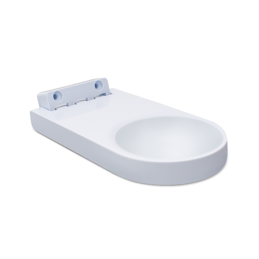 Csepptálca REF2040 univerzális adagolóhoz műanyagból, fehér | Csomag (1 db)