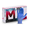 Altruan nitril350 nitril kesztyű, eldobható kesztyű, kék - 100 darab