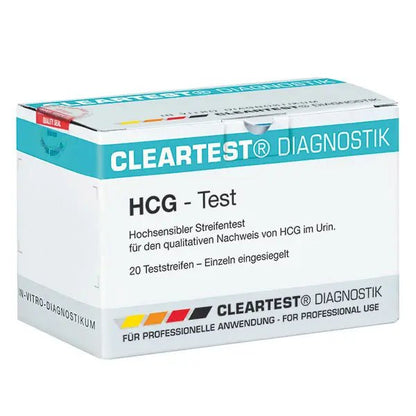 Cleartest HCG terhességi teszt csomag: 20 db, IMPORT áruk | Csomag (20 teszt)