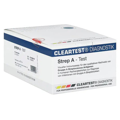 A legtisztább strep -a kazettás teszt - 10 tesztcsík | Csomag (10 teszt)