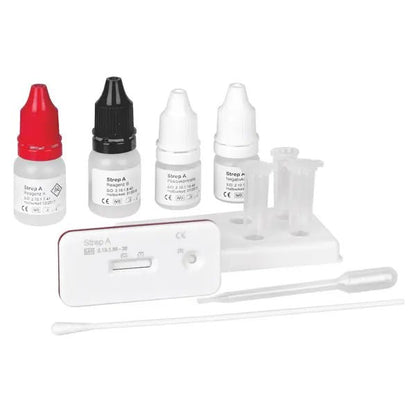 Cleartest Strep A-Test kazettás kiszerelés: 20 db tesztkazetta | Csomag (20 teszt)