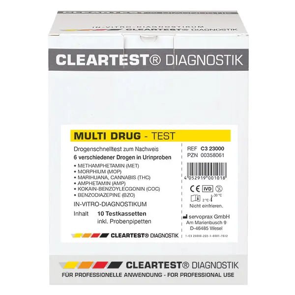 Cleartest Multi-Drug Metamfetamin