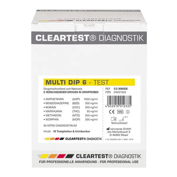 Cleartest Multi-Dip 6 teszt