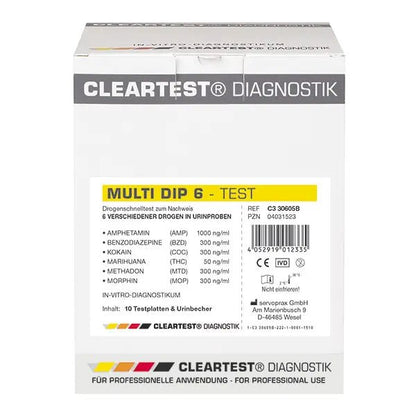 CLEARTEST Multi Dip 10 tesztcsomag