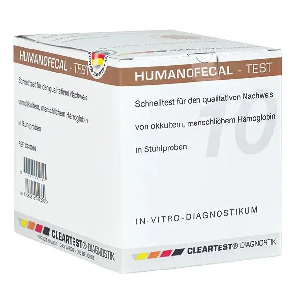 Cleartest Humanofecal, Csomag: 10 teszt | Csomag (10 teszt)