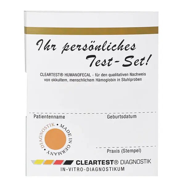 Cleartest Humanofecal, Csomag: 10 teszt | Csomag (10 teszt)