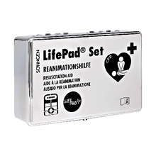 LifePad®-doboz, króm, falitartóval együtt