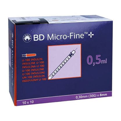 Micro-Fine Plus inzulin fecskendő | Csomag (100 db)