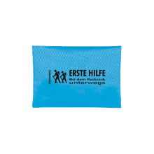 Elsősegélynyújtás hátizsákkal utazva – kék