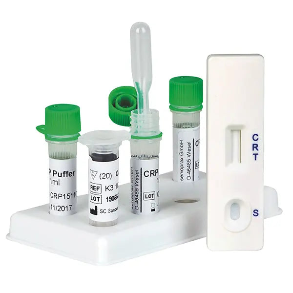 Cleartest CrP (10/30) Cut Off: 10mg/l Referencia: 30mg/l Csomag: 10 teszt | Csomag (10 teszt)