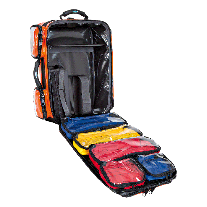 NumberOne Notfallrucksack leer mit O2-Halterung 1 l