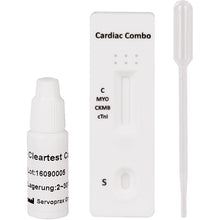 Cleartest Cardio Myglobin/CK-MB/Trop I Pack: 10 teszt | Csomag (10 teszt)