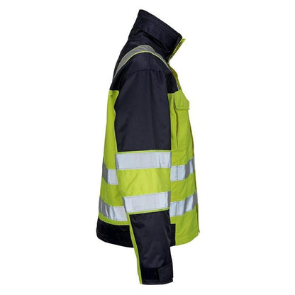 MASCOT® Genova téli kabát, hi-vis sárga/navy
