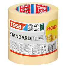 tesa Standard festőszalag, 50 m x 19 mm + 50 m x 30 mm