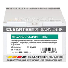 Cleartest Malaria P.f./Pan Pack: 5 tesztkazetta | Csomag (5 teszt)