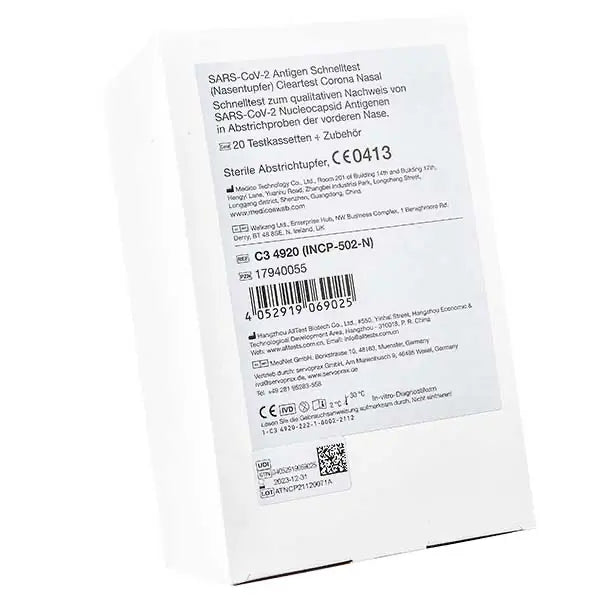 Legtisztább Corona ford. A SARS-COV-2 orrban történő kimutatása prof.alkalmazás