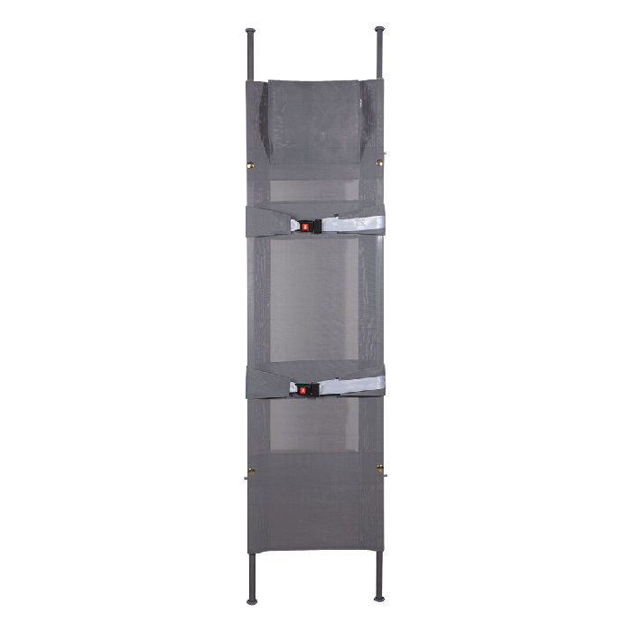 Krankentrage N  1 x klappbar monofiles Gewebe 4 Gleitfüße
