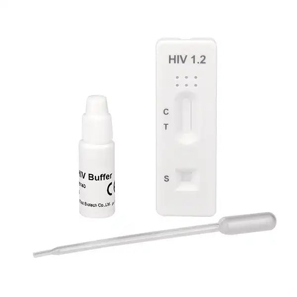 Cleartest HIV 1.2 csomag: 10 teszt, tartozékokkal | Csomag (10 teszt)
