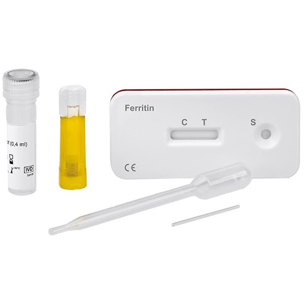 Cleartest Ferritin Pack: 10 tesztkazetta | Csomag (10 teszt)