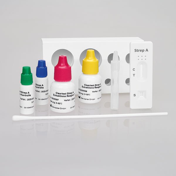 Cleartest light Strep-A, tesztcsík csomag: 5 teszt | Csomag (5 teszt)