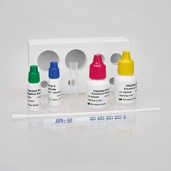 Cleartest light Strep-A, tesztcsík csomag: 10 teszt | Csomag (10 teszt)