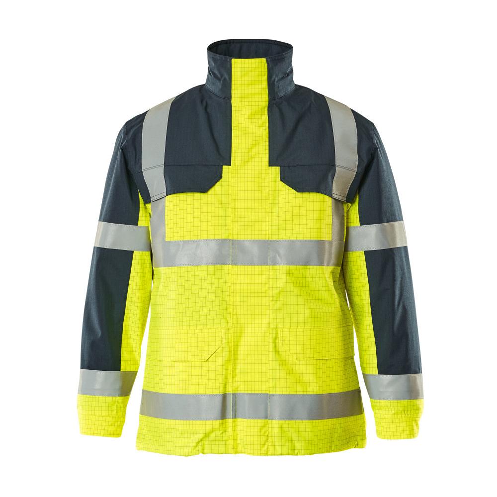 MASCOT® Lungern Parka Multisafe, hi-vis sárga/sötétkék