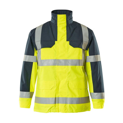 MASCOT® Lungern Parka Multisafe, hi-vis sárga/sötétkék