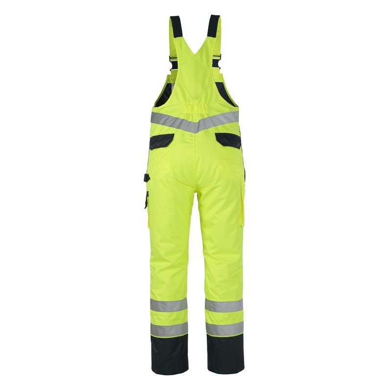 MASCOT® Wels dungarees, hi-vis sárga/tengerészet