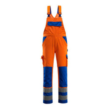 MASCOT® Barras dungarees, hi-vis narancs/szemkék