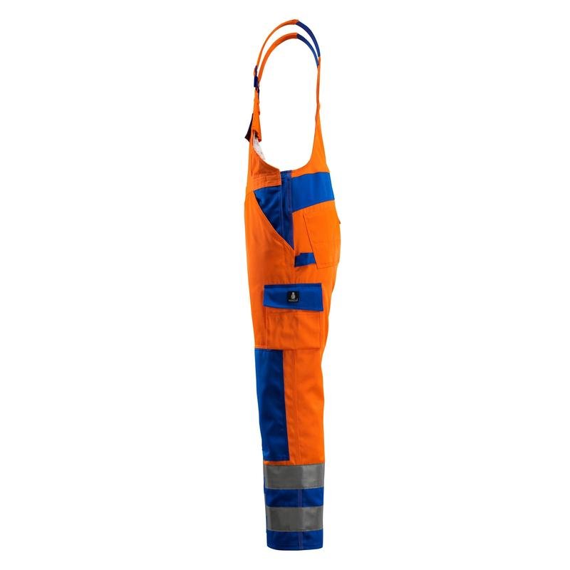 MASCOT® Barras dungarees, hi-vis narancs/szemkék