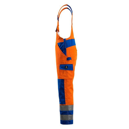 MASCOT® Barras dungarees, hi-vis narancs/szemkék