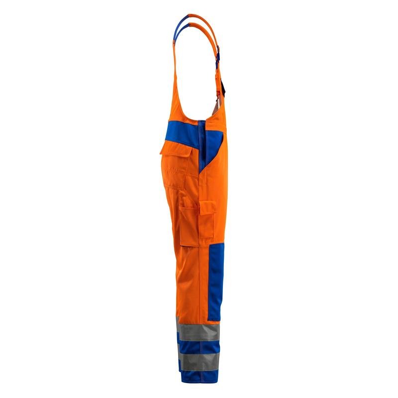 MASCOT® Barras dungarees, hi-vis narancs/szemkék