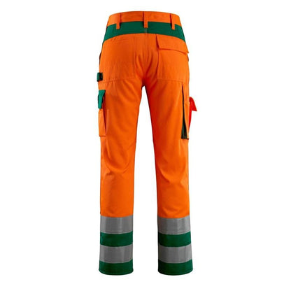 MASCOT® Olinda nadrág, hi-vis narancssárga/zöld