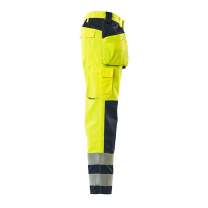 MASCOT® Almas kézműves nadrág, hi-vis sárga/navy