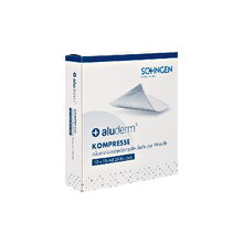 aluderm® kompressz, csomagolási egység: 25 db, 10 x 10 cm