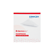 DERMOTEKT® kompressz 10x10 cm, 2 db, csomagolási egység: 25 db