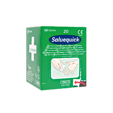 Salvequick sebtisztító törlőkendők, 20 darabos doboz, 20 darabos karton