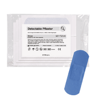 Detectable Strips utántöltő készlet, 2,5 x 7,2 cm, 40 darabos csomagban