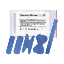 Detectables sebtapasz-készlet elsősegélynyújtáshoz
