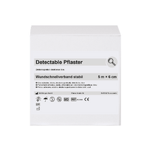 Detectable sebtapasz 5 m x 6 cm