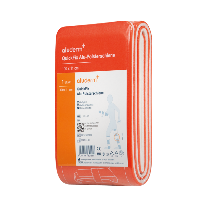 QuickFix-Alu-Polsterschiene groß 100 x 11 cm