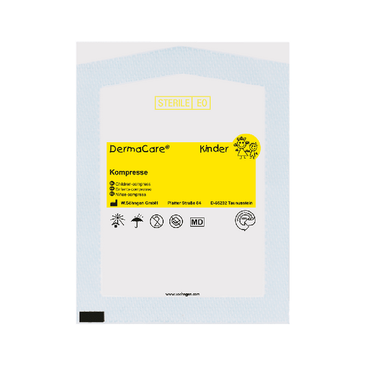 DermaCare® gyermekkompressz 4 x 6 cm