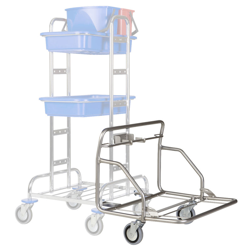 VERMOP nedves felmosó rögzítőkészlet. Twixter/F1, krómozott, 59 x 53 x 53 cm