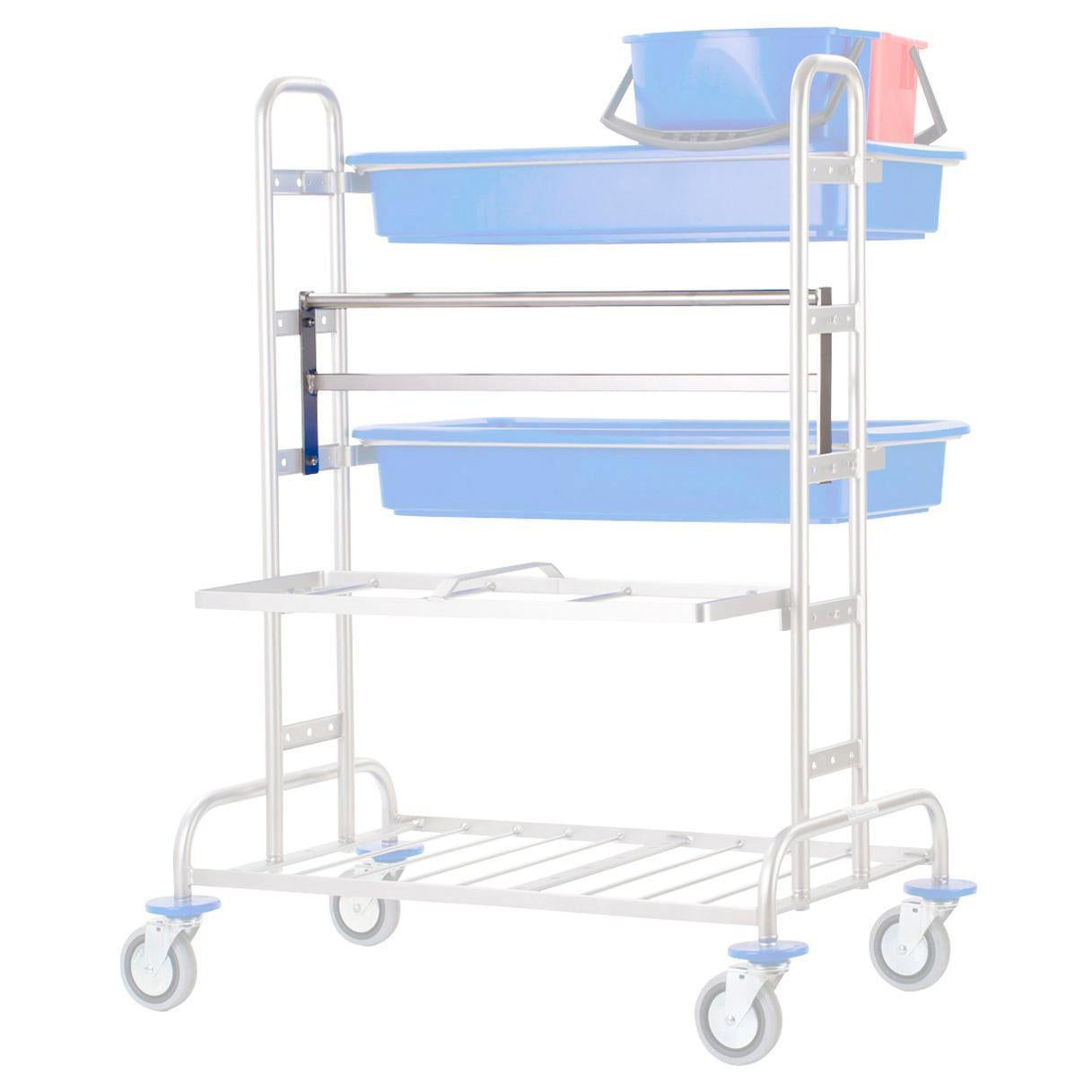 VERMOP préstartó II, krómozott, 66x3x21 cm