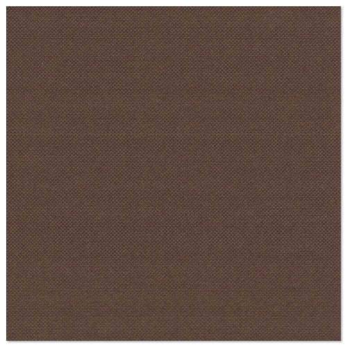 Ein rechteckiges Stück braunen, strukturierten Stoffes füllt den Rahmen, ähnlich der gleichmäßigen Farbe und dem gewebten Muster der PAPSTAR 50 Servietten "ROYAL Collection" 1/4-Falz 40 x 40 cm braun der PAPSTAR GmbH.