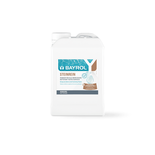BAYROL Steinrein® koncentrátum Hatékony szennyeződéseltávolító, gyengéd az anyagokhoz