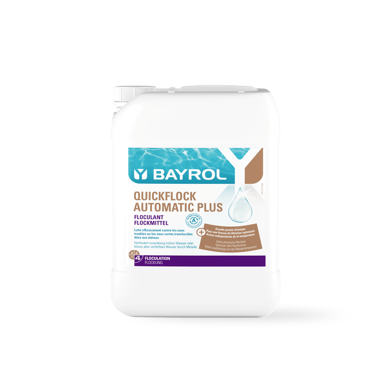 BAYROL Quickflock Automatic Plus 20 L Folyékony pelyhesítő szer | Kannában (20 l) 