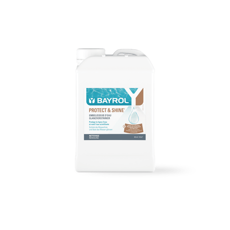 BAYROL Protect & Shine 2 L Megvédi a vízvonalat a szennyeződésektől