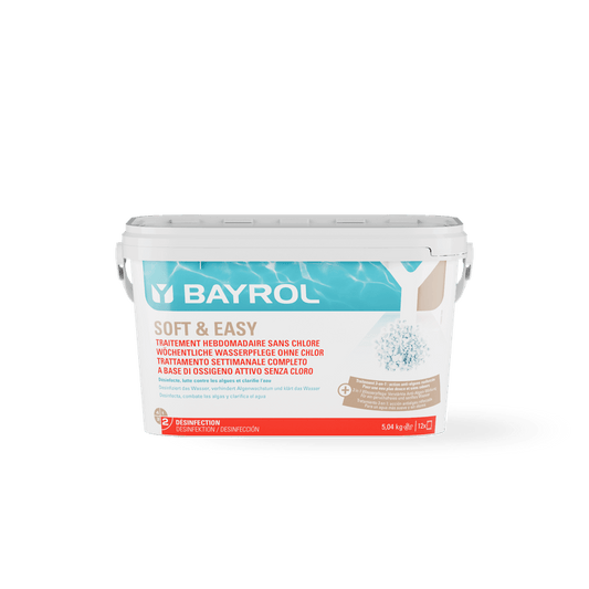 BAYROL Soft & Easy klórmentes alternatíva a vízápoláshoz