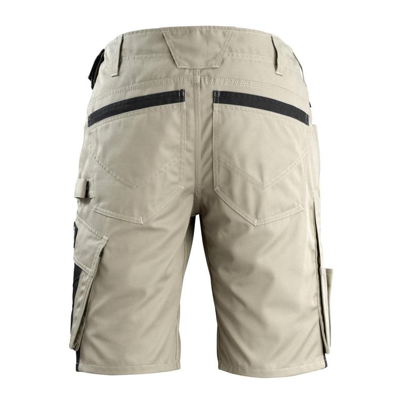 MASCOT® Stuttgart rövidnadrág, világos khaki/fekete